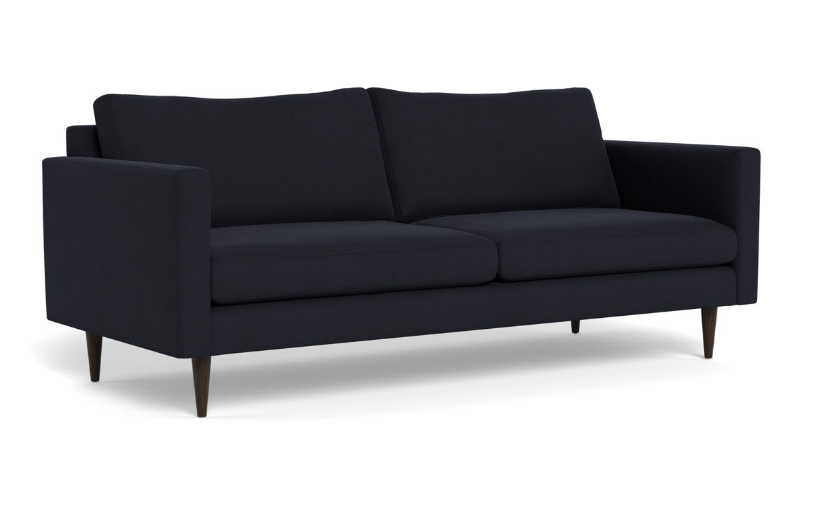 Wallace 85" Untufted Sofa - Dream Onyx