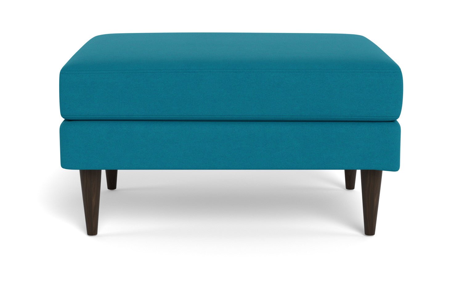 Wallace Untufted Ottoman - Dream Pool