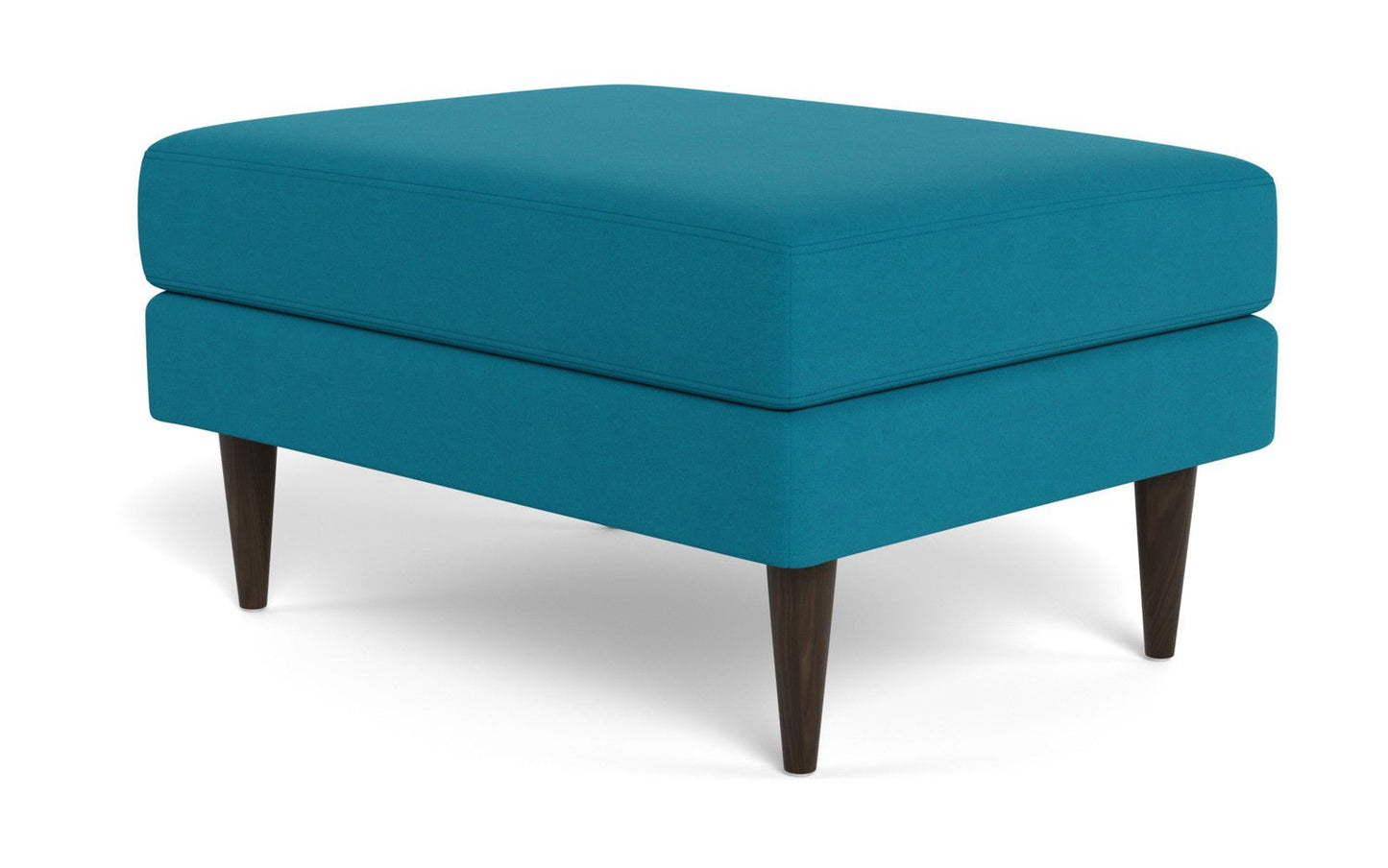 Wallace Untufted Ottoman - Dream Pool