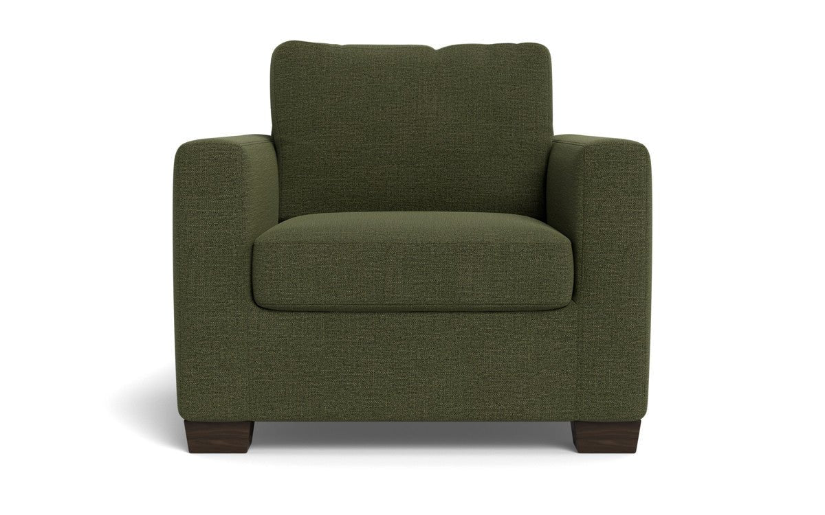 Track 36" Arm Chair - Elliot Avocado