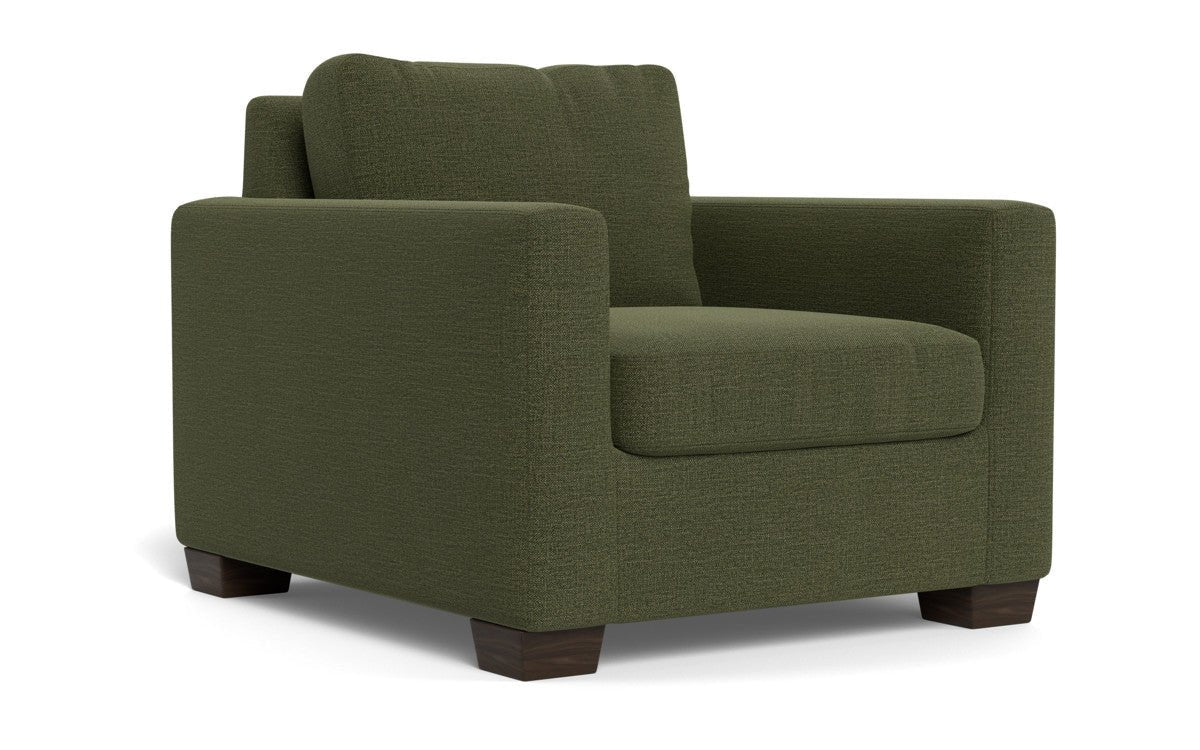 Track 36" Arm Chair - Elliot Avocado