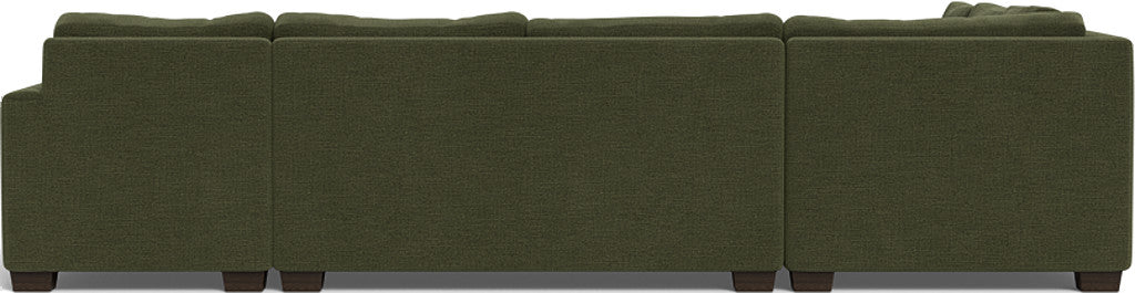 Track 141" Corner Sectionals w. Right Chaise - Elliot Avocado