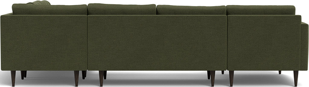 Wallace 130" Corner Sectionals w. Left Chaise - Elliot Avocado