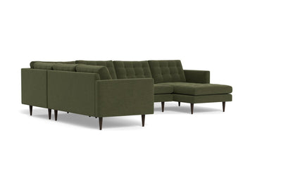 Wallace 130" Corner Sectionals w. Right Chaise - Elliot Avocado