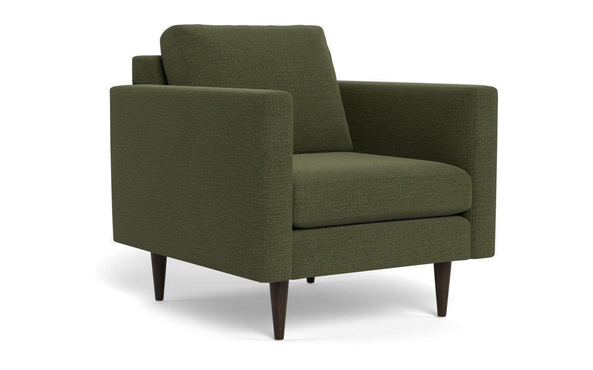 Wallace 34" Untufted Arm Chair - Elliot Avocado