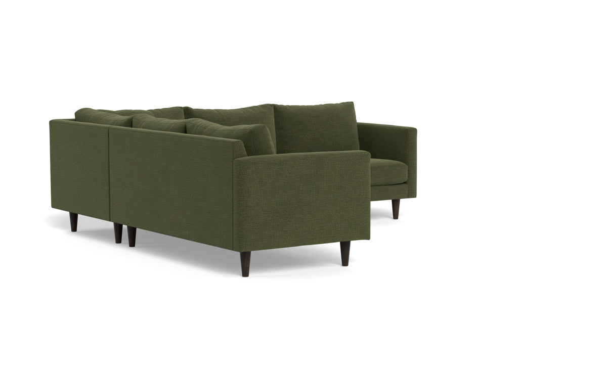 Wallace 102" Untufted Corner Sectional - Elliot Avocado