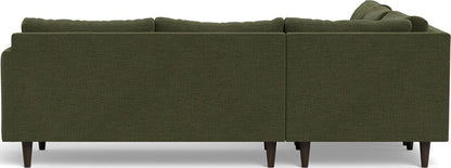 Wallace 102" Untufted Corner Sectional - Elliot Avocado
