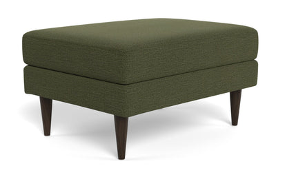 Wallace Untufted Ottoman - Elliot Avocado