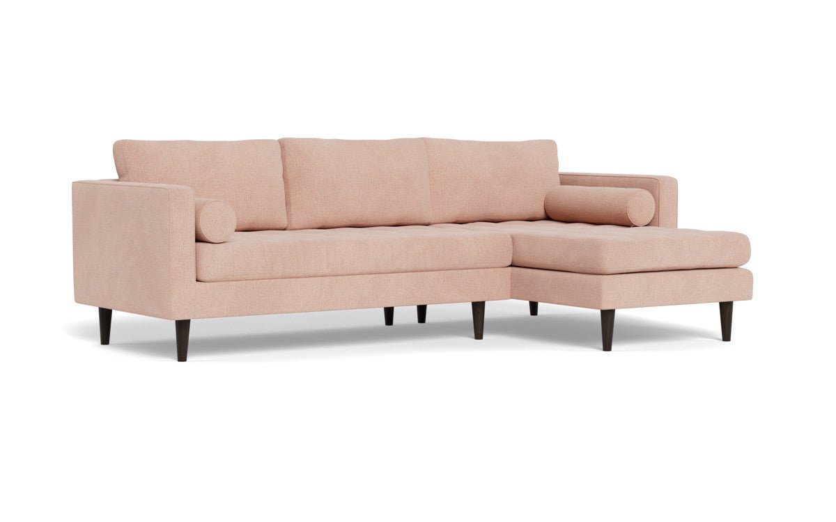 Ladybird 102" Right Chaise Sectional - Elliot Blush