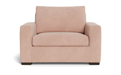 Mesa 52" Arm Chair - Elliot Blush