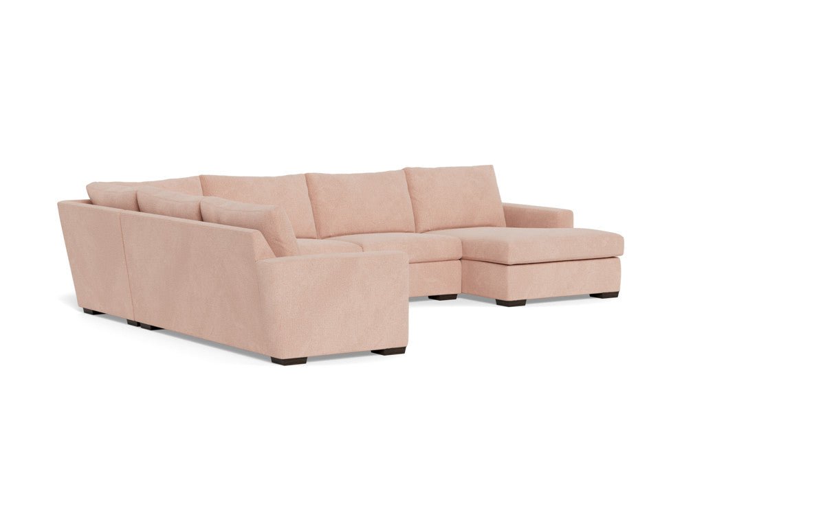 Mesa 156" Corner Sectionals w. Right Chaise - Elliot Blush
