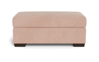 Mesa Storage Ottoman - Elliot Blush
