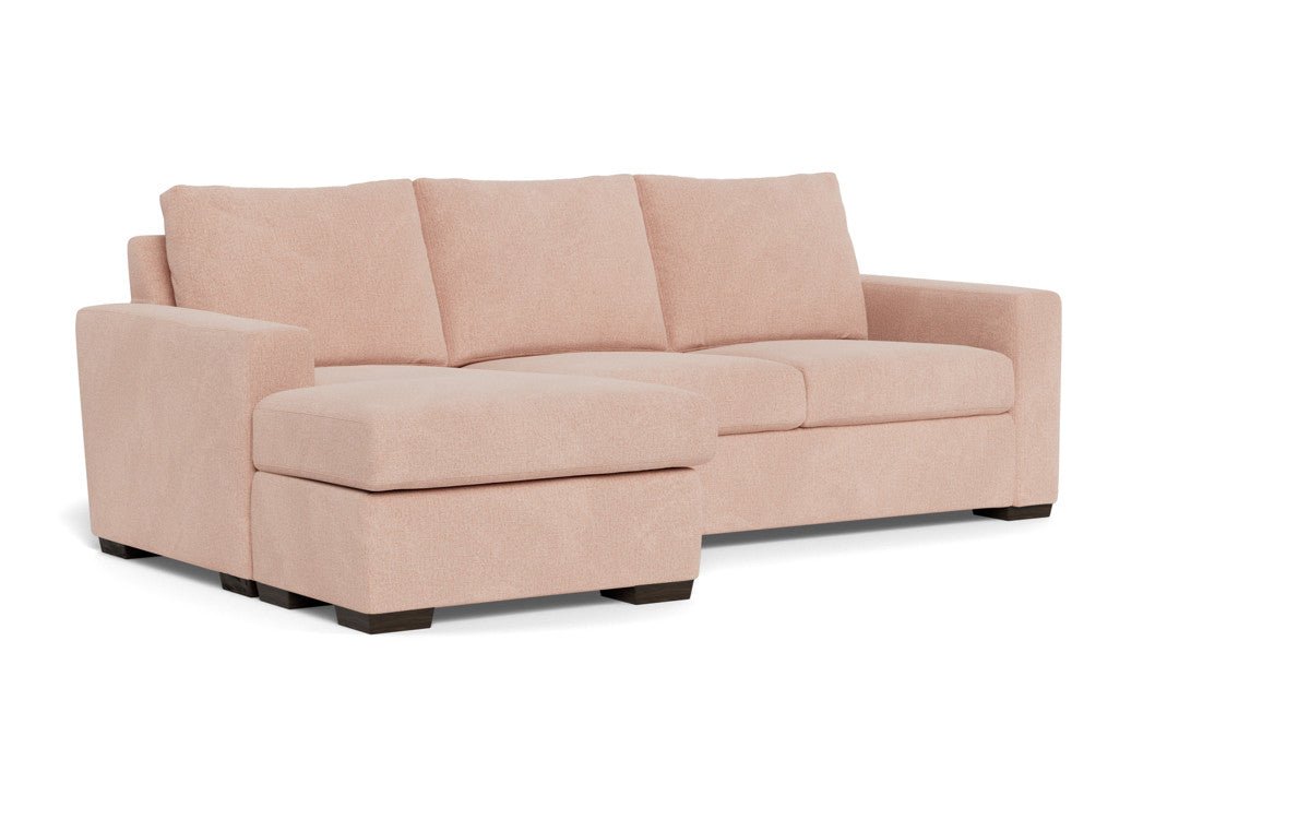 Mesa 101" Reversible Sofa Chaise - Elliot Blush