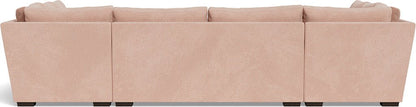 Mesa 154" Condo U Sectional - Elliot Blush