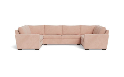 Mesa 154" Condo U Sectional - Elliot Blush