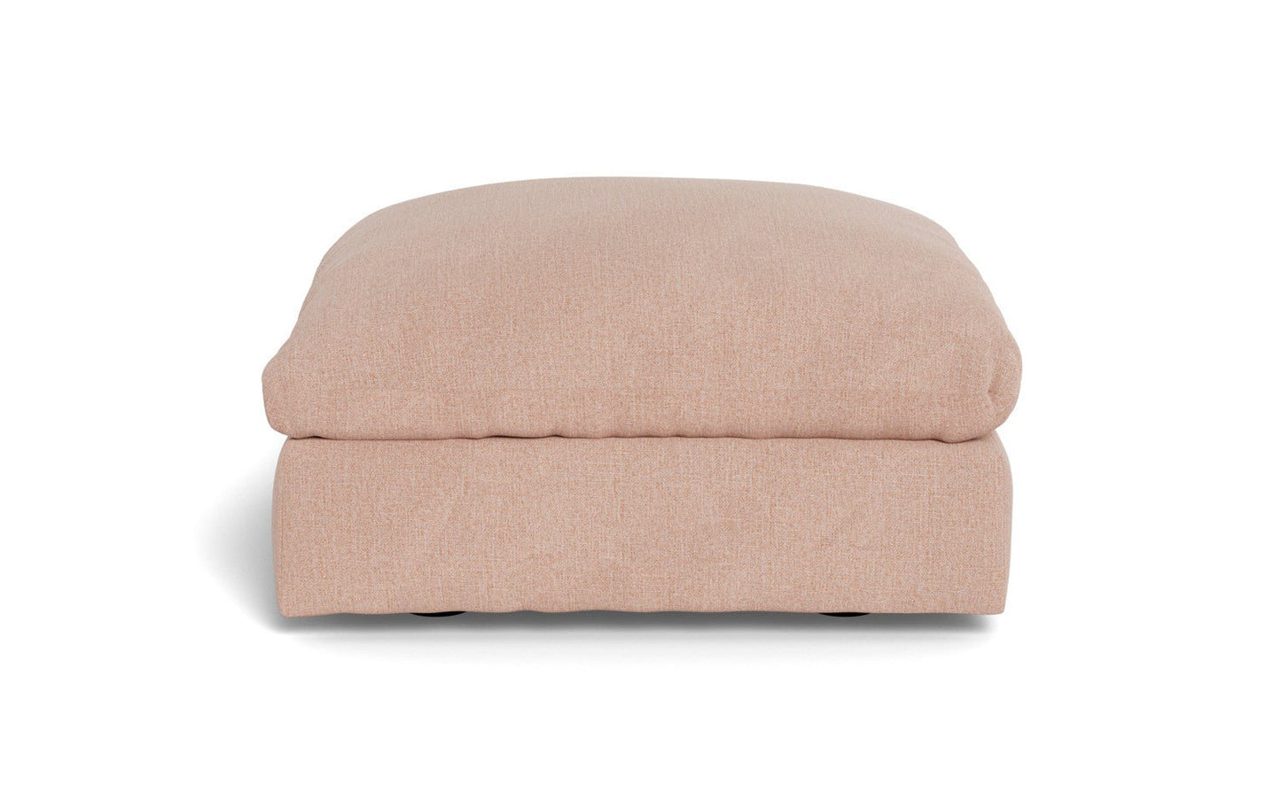 SoCo Ottoman - Elliot Blush