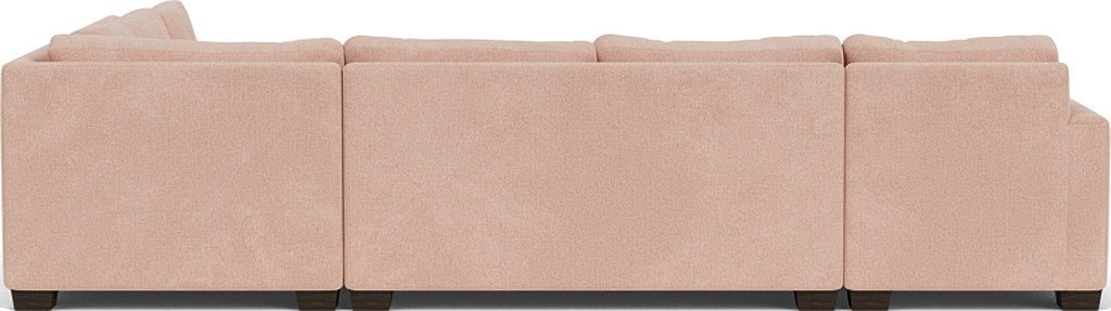 Track 141" Corner Sectionals w. Left Chaise - Elliot Blush