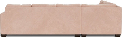 Track 121" Left Corner Sectional - Elliot Blush