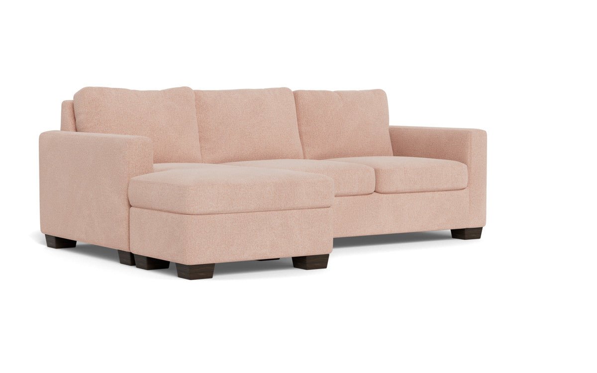 Track 87" Reversible Sofa Chaise - Elliot Blush
