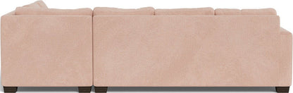 Track 121" Right Chaise Sleeper Sectional - Elliot Blush
