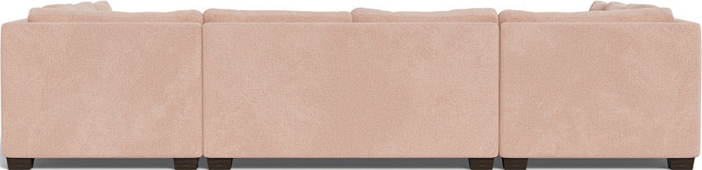 Track 141" Corner Sofa U Sectional - Elliot Blush