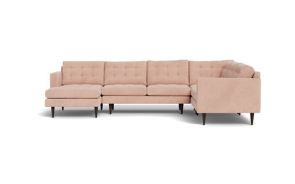 Wallace 130" Corner Sectionals w. Left Chaise - Elliot Blush