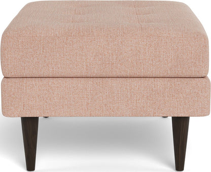 Wallace Ottoman - Elliot Blush