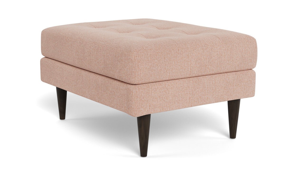 Wallace Ottoman - Elliot Blush