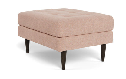 Wallace Ottoman - Elliot Blush