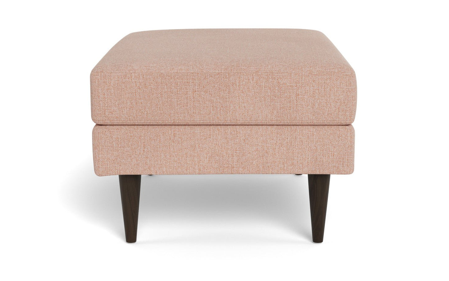 Wallace Untufted Ottoman - Elliot Avocado