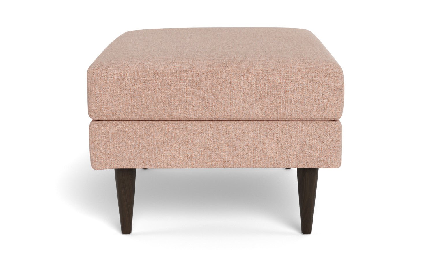 Wallace Untufted Ottoman - Elliot Avocado