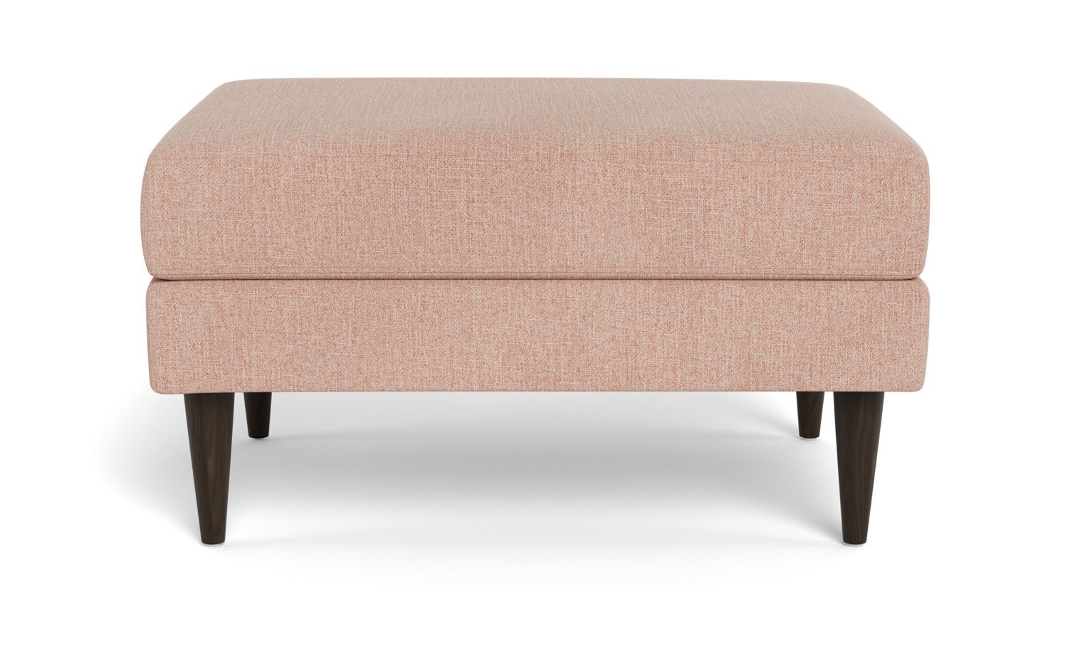 Wallace Untufted Ottoman - Elliot Avocado