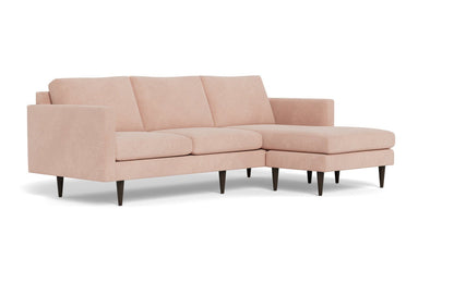 Wallace 98" Untufted Reversible Chaise Sofa - Elliot Blush