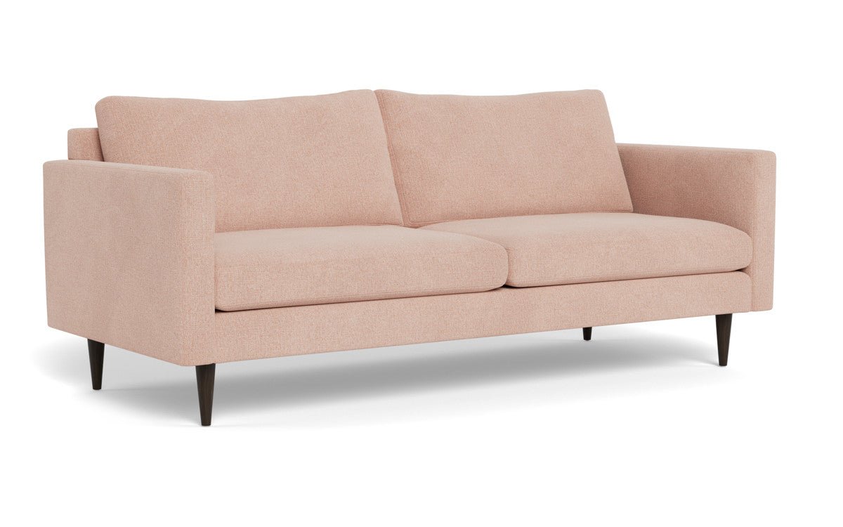 Wallace 85" Untufted Sofa - Elliot Blush