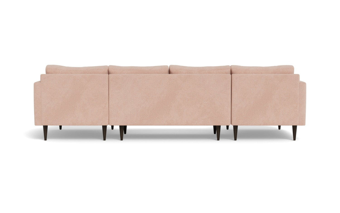 Wallace 126" Untufted Double Chaise U Sectional - Elliot Avocado