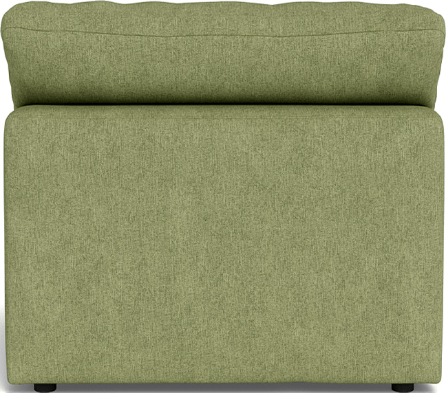 Fluffy Small Armless Chair - Elliot Celadon
