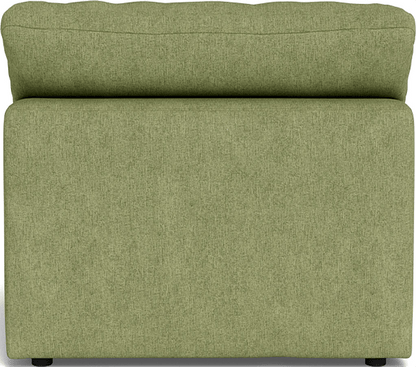 Fluffy Small Armless Chair - Elliot Celadon