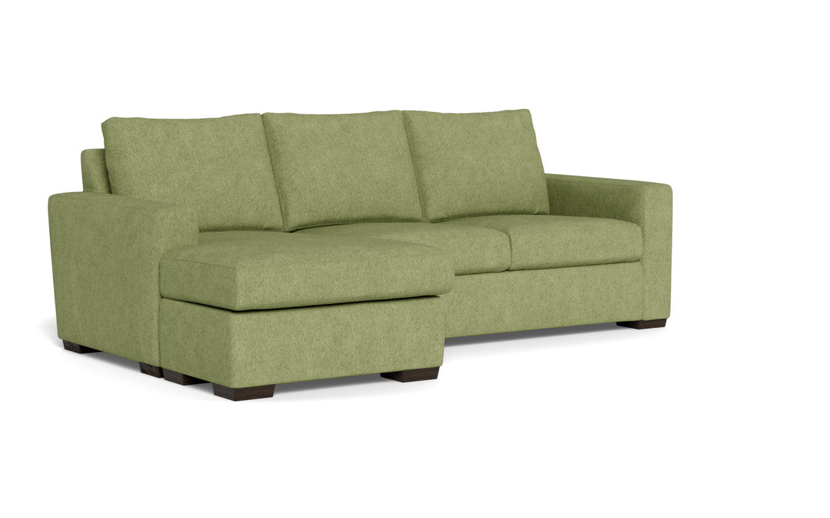 Mesa 101" Reversible Sofa Chaise - Elliot Celadon