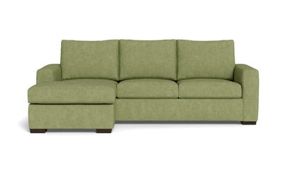 Mesa 101" Reversible Sofa Chaise - Elliot Celadon
