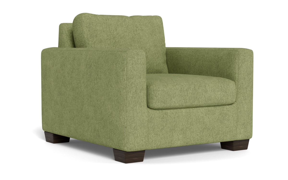 Track 36" Arm Chair - Elliot Celadon