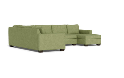 Track 141" Corner Sectionals w. Right Chaise - Elliot Celadon