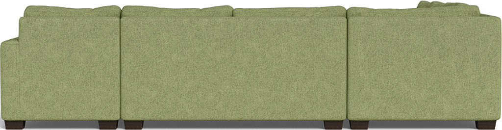 Track 141" Corner Sectionals w. Right Chaise - Elliot Celadon