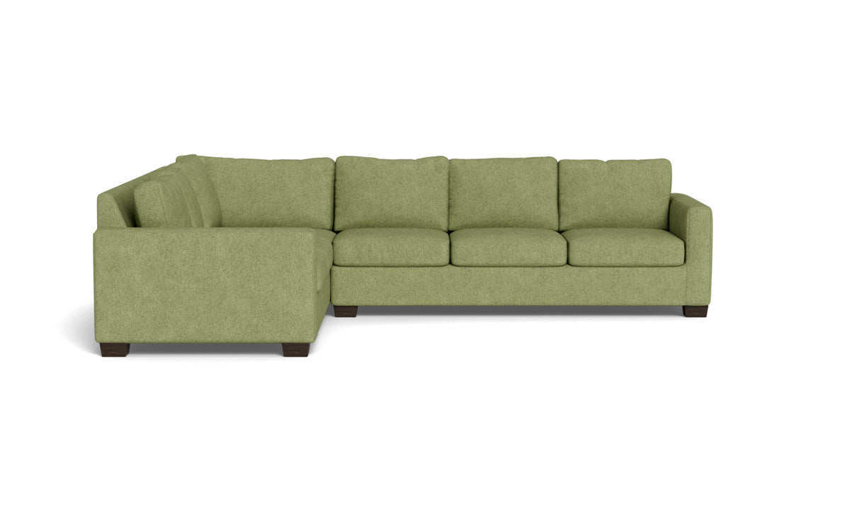 Track 121" Left Corner Sectional - Elliot Celadon