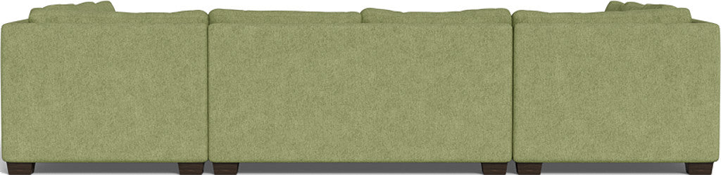 Track 141" Corner Sofa U Sectional - Elliot Celadon