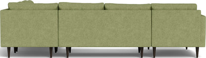 Wallace 130" Corner Sectionals w. Left Chaise - Elliot Celadon