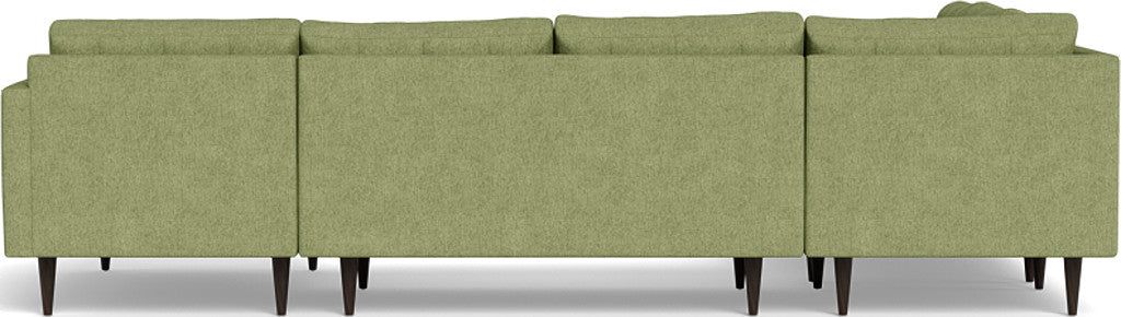 Wallace 130" Corner Sectionals w. Right Chaise - Elliot Celadon