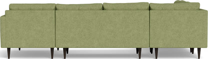 Wallace 130" Corner Sectionals w. Right Chaise - Elliot Celadon