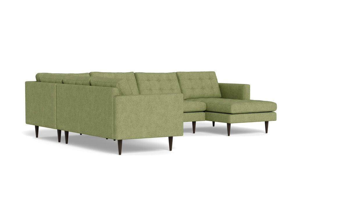 Wallace 130" Corner Sectionals w. Right Chaise - Elliot Celadon