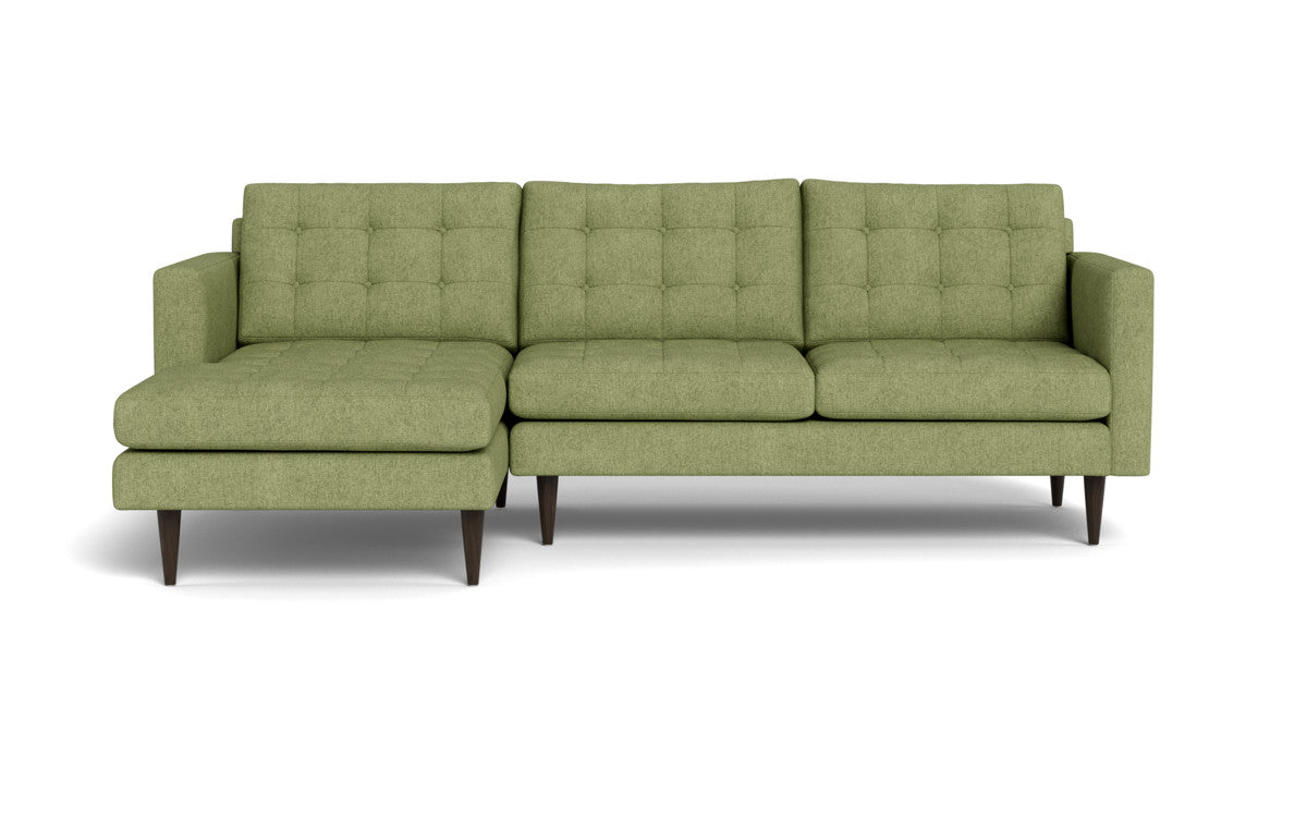 Wallace 98" Left Chaise Sectional - Elliot Celadon