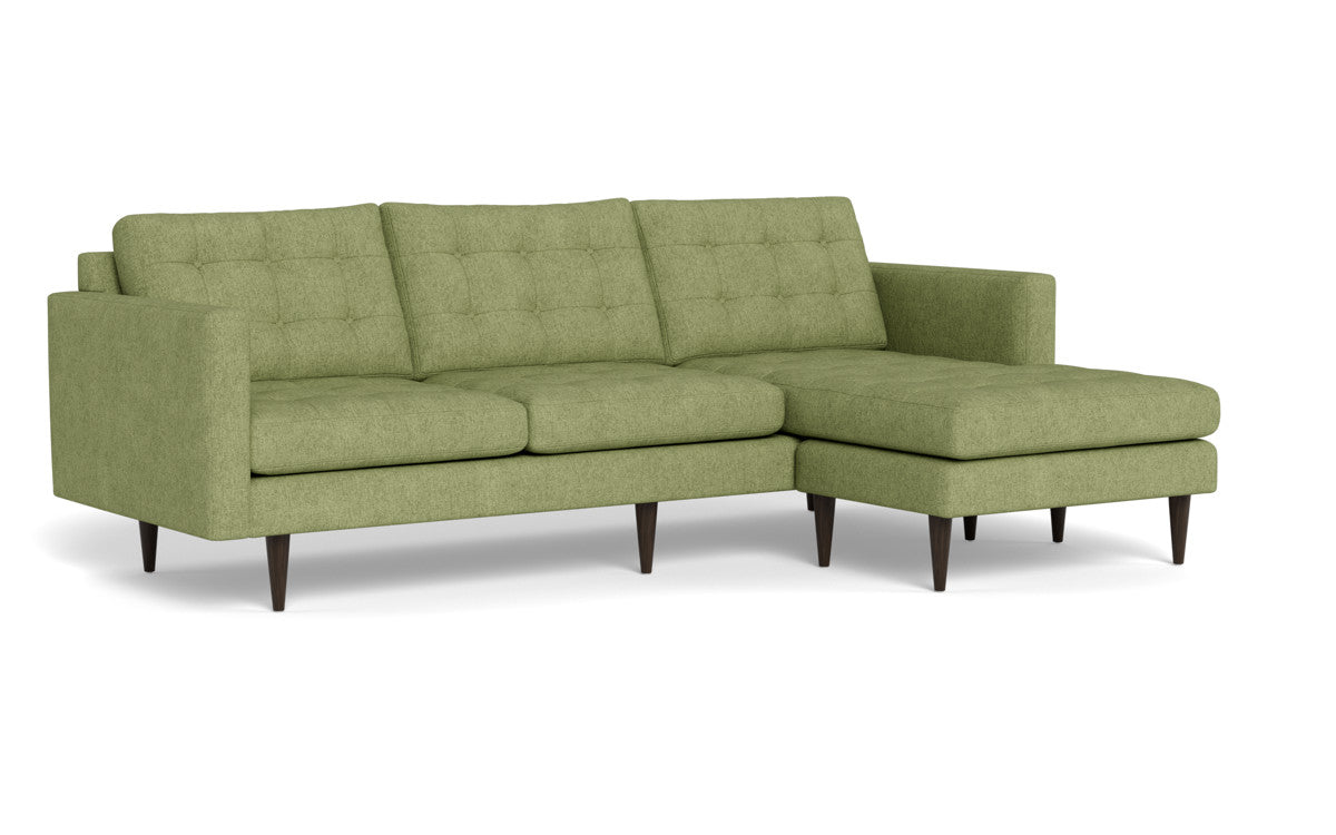 Wallace 98" Reversible Chaise Sofa - Elliot Celadon
